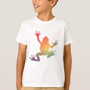Colourful Gradient Frog Lover Gifts T-Shirt