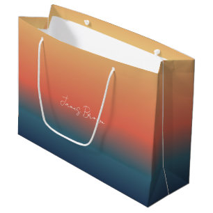 Colourful Gradient Gift Bag