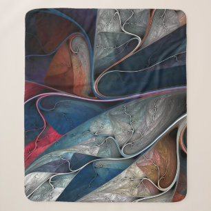 Colourful Graffiti Art, Sherpa Blanket