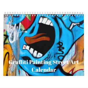 Colourful Graffiti Painting Street Art 2023 Calendar