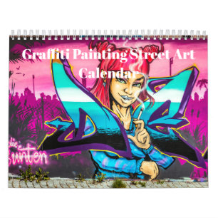 Colourful Graffiti Painting Street Art 2027 Calendar