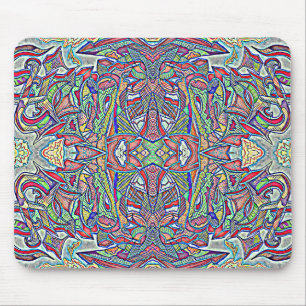 Colourful Graffiti Piece Mouse Pad