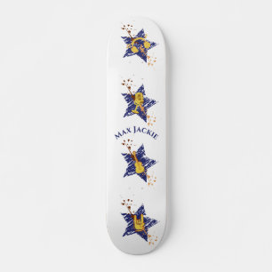 Colourful Graffiti Rock Music Skateboard Kids