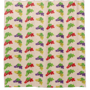 Colourful Grapes Pattern