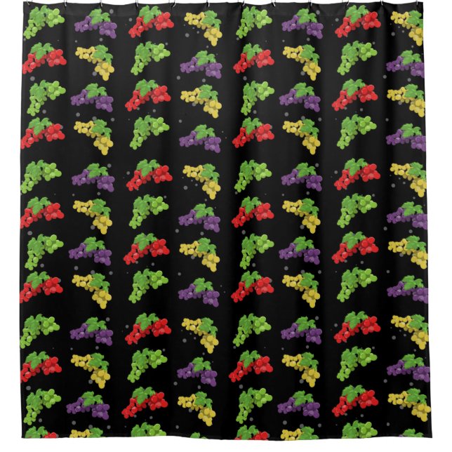 Colourful Grapes Pattern (Front)