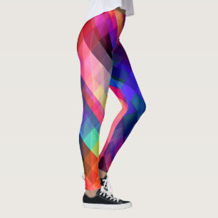 Colourful Graphic Comfortable Workout Leggings