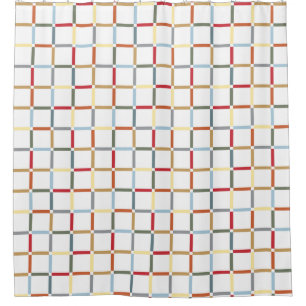 Colourful Grid with Negative Space Mid Mod-inspire