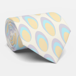Colourful Groovy Retro 70s Pattern Neck Tie