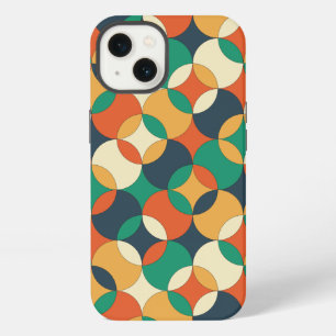 Colourful Groovy Retro Circled iPhone 13 Case