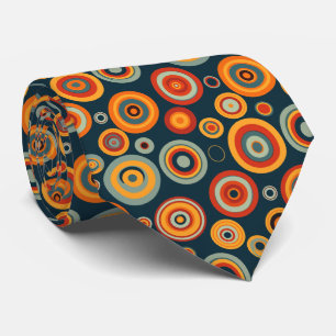 Colourful Groovy Retro Neck Tie