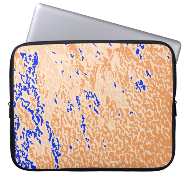 Colourful Grunge Background. Abstract Multicolor v Laptop Sleeve (Front)