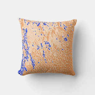 Colourful Grunge Background. Abstract Multicolor v Throw Pillow
