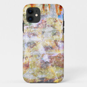 Colourful grunge graffiti iPhone 11 case