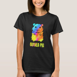 Colourful Guinea Pig Artwork     Guinea Pig T-Shirt