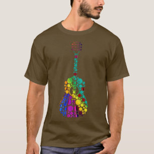 Colourful Guitar T-Shirt