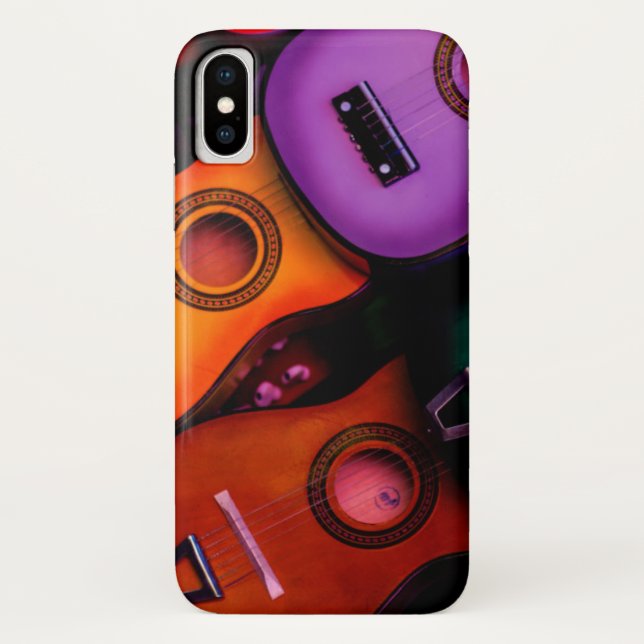 Colourful Guitars Case-Mate iPhone Case (Back)