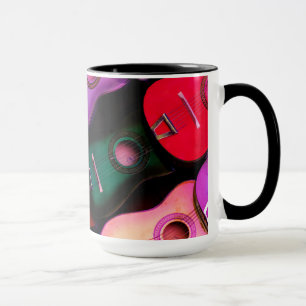 Colourful Guitars Mug