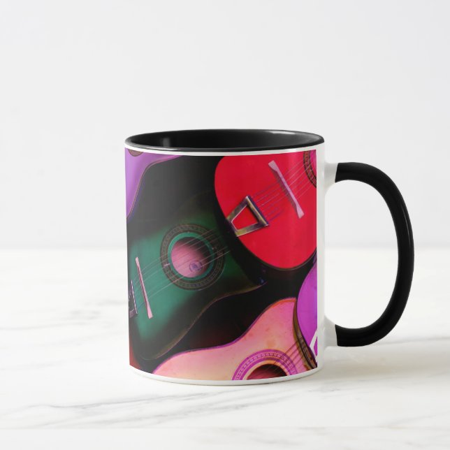Colourful Guitars Mug (Right)