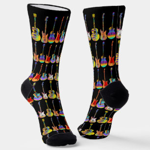 Colourful Guitars Socks