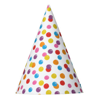 Colourful Gumball Candy Kids Birthday Party Hat
