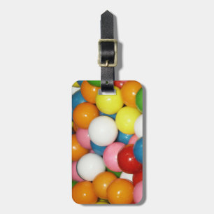 Colourful Gumball Luggage Tag