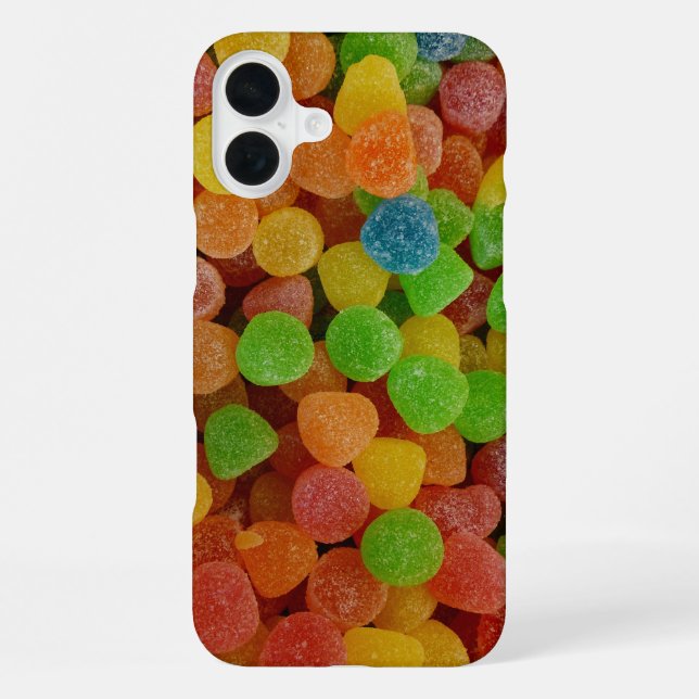 Colourful Gumdrops Candy iPhone Case (Back)