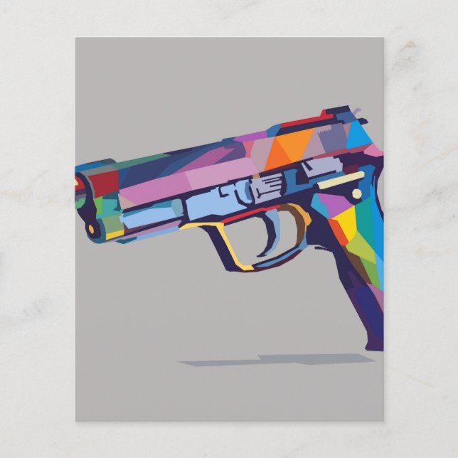 Colourful gun (Front)