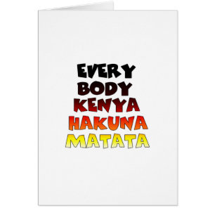 Colourful Hakuna Matata: A Kenyan Celebration