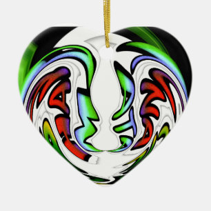 Colourful Hakuna Matata Have a Nice Day Colourful Ceramic Ornament