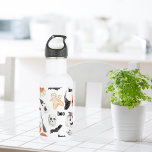 Colourful Halloween Scary Pattern |Happy Halloween 532 Ml Water Bottle<br><div class="desc">Colourful Halloween Scary Pattern |Happy Halloween</div>