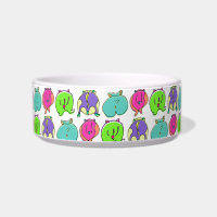 Colourful Hamster Butts Pattern
