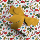 Colourful Hand Drawn Christmas Sketches Wrapping Paper<br><div class="desc">Playful and colourful hand drawn Christmas sketches wrapping paper,  including Santa's hat,  candy canes,  holly berries,  and bauble ornaments.</div>