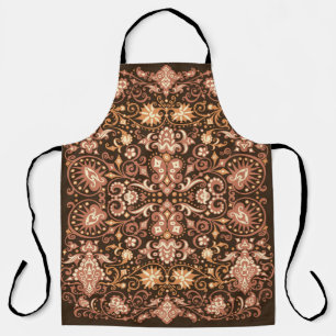 Colourful hand painted sugar skulls, calaveras in  apron