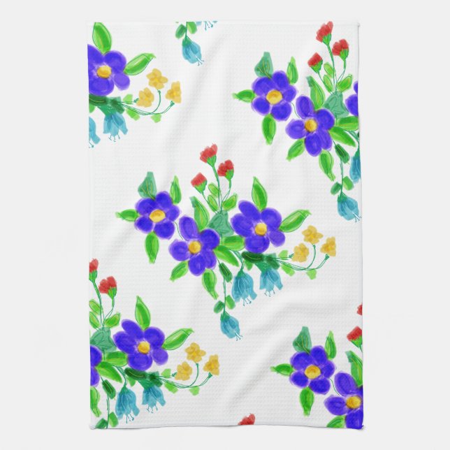 Colourful Hand Towel (Vertical)