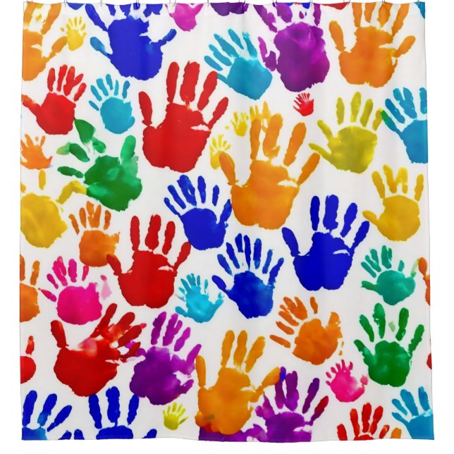 Colourful HandPrint (Front)