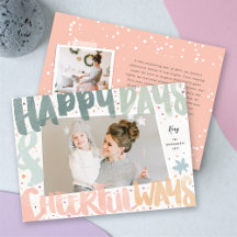 Colourful Happy Days & Cheerful Ways New Year Phot