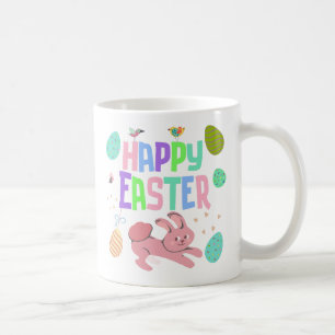 Colourful Happy Easter Coffee Mug