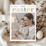 Colourful Happy Easter With Photo<br><div class="desc">Colourful Happy Easter With Photo</div>