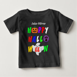Colourful Happy Halloween Baby T-Shirt