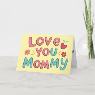 Colourful Happy Mother's Day Greeting Card
