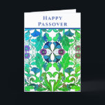 Colourful Happy Passover Star of David Holiday<br><div class="desc">Decorative "Happy Pesach" greeting card with Star of David on the inside.You can customize the greeting on the front and the message on the inside of the card.</div>