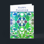 Colourful Happy Passover Star of David Holiday<br><div class="desc">Decorative "Happy Pesach" greeting card with Star of David on the inside.You can customize the greeting on the front and the message on the inside of the card.</div>