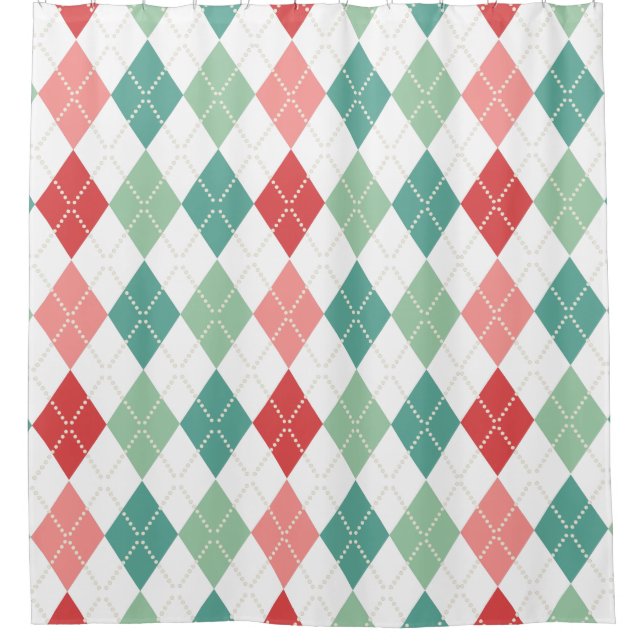 Colourful Harlequin Geometric Pattern (Front)