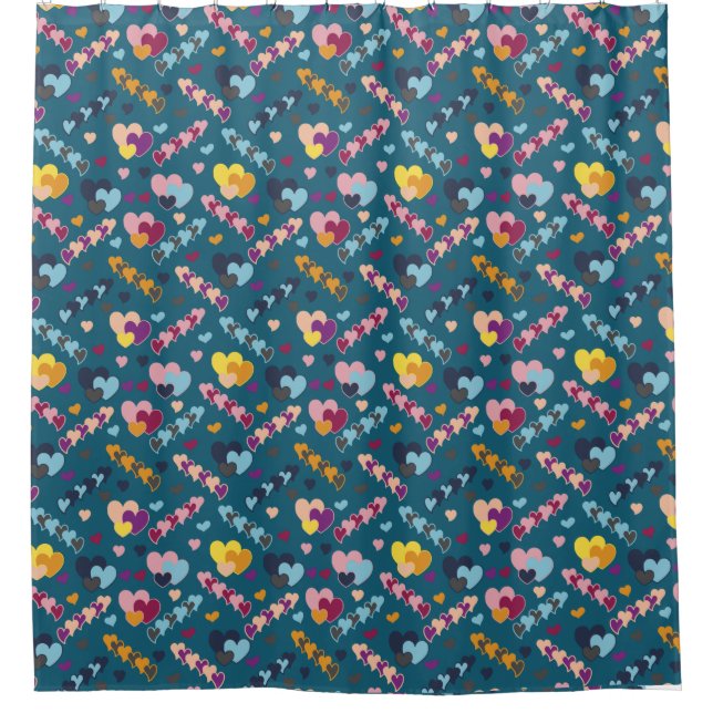 Colourful Heart Pattern (Front)