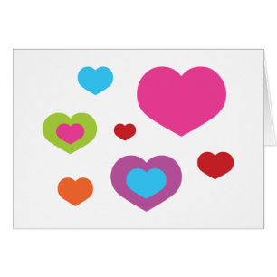 Colourful Hearts