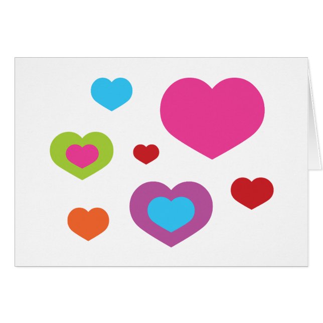 Colourful Hearts (Front Horizontal)
