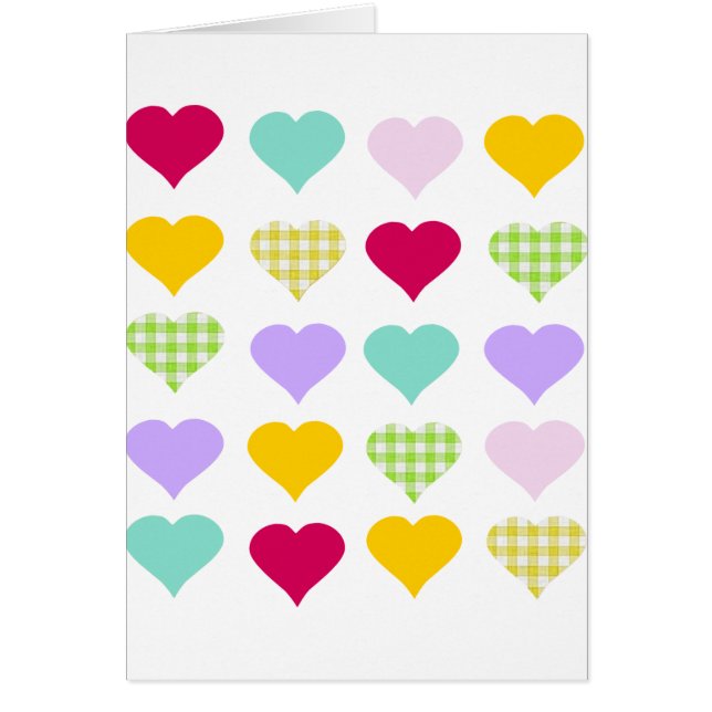 Colourful Hearts (Front)