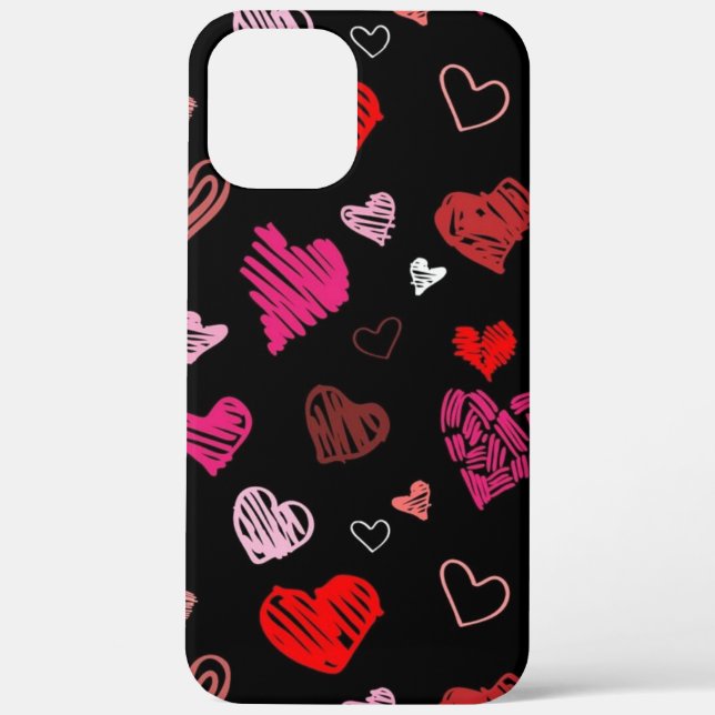 colourful HEARTS         Case-Mate iPhone Case (Back)