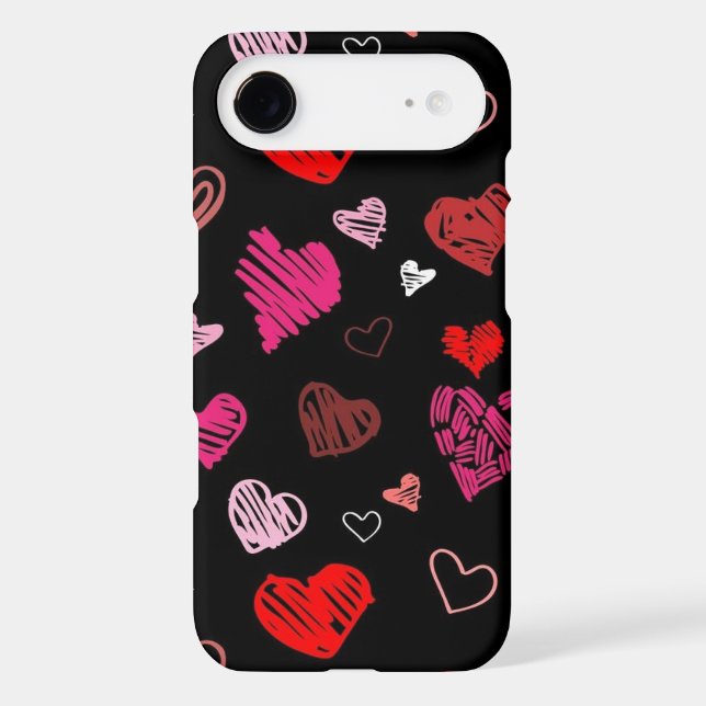 colourful HEARTS       Case-Mate iPhone Case (Back)
