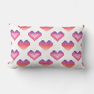 Colourful Hearts Decor Pillow
